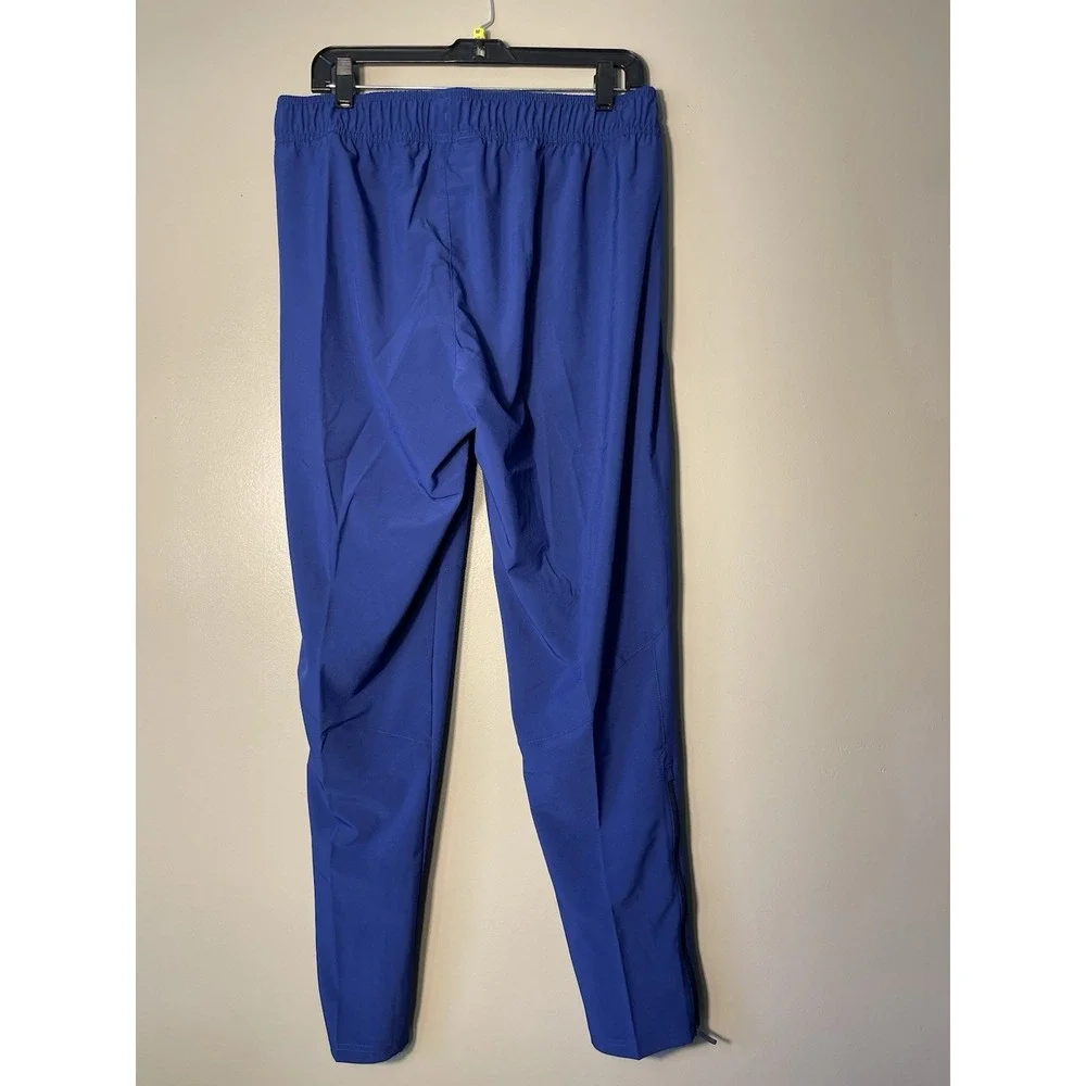 Adidas Italy Soccer National Team Men's Tiro Travel Pants Size L Blue New